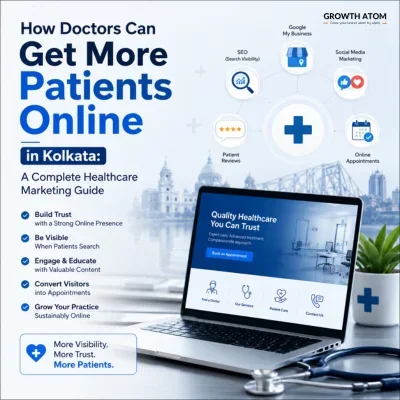 healthcare digital marketing agency | digital marketing for doctors | Growth Atom