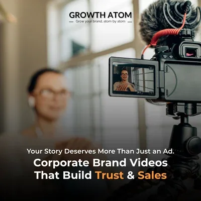 Corporate Brand Video | Growth Atom best corporate video agency Kolkata offering storytelling-driven corporate films